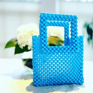 Beaded Blue  Bag SOLD ❣️❣️❣️
